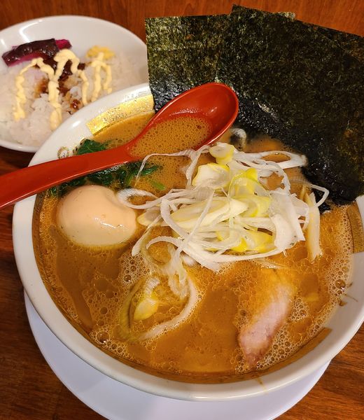 「特製ラーメン(並)¥1000+ライス1杯無料」@麺家 龍～Ryo～の写真
