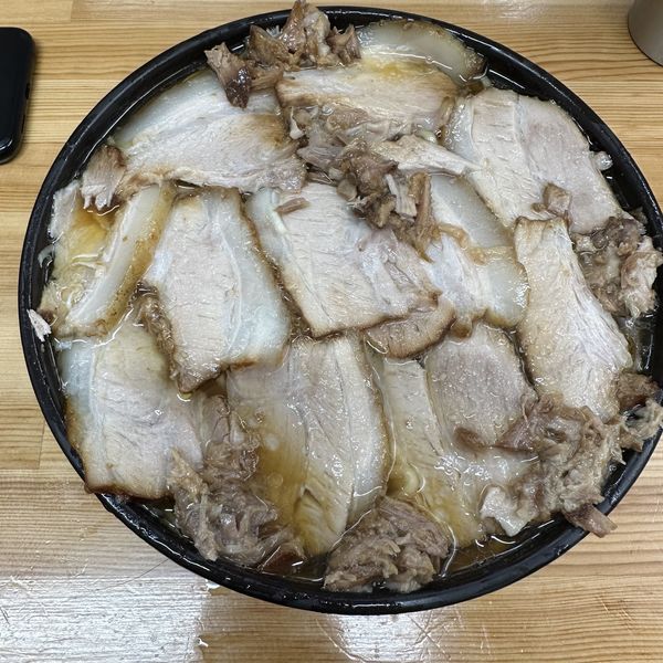 「チャーシュー麺　大盛　¥1,100」@北大塚ラーメンの写真
