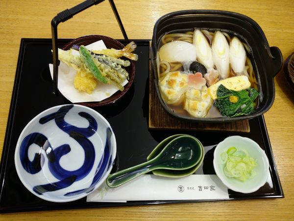 「なべやきうどん（1,900円）」@蕎麦処 大井三ツ又 吉田家の写真