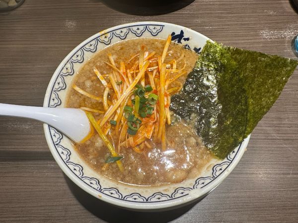 「辛ねぎばんかららーめん」@東京豚骨拉麺 ばんから 秋葉原店の写真