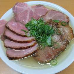 肉増し鴨出汁中華そば(塩)1150円