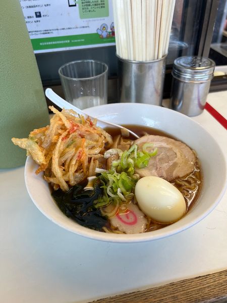 「天玉ラーメン　800円、ら」@東武ラーメンの写真