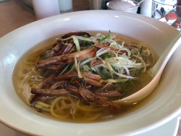 「細切りチャーシューねぎそば」@中国料理 恵莉華の写真