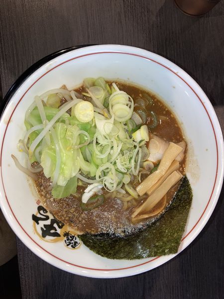 「濃厚味噌中華」@屋台中華まるの写真