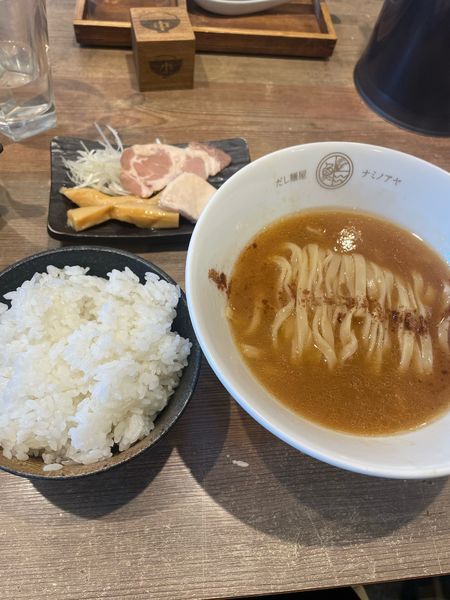 「濃厚だし麺」@だし麺屋 ナミノアヤの写真