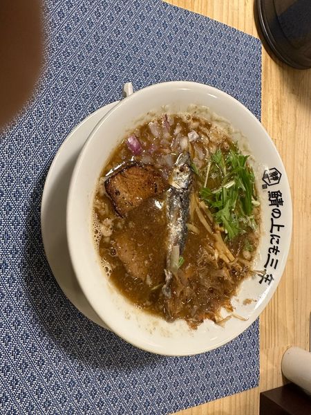 「背脂醤油」@麺屋 鯖の上にも三年の写真