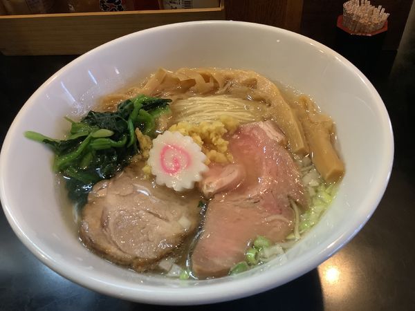 「しょうがらぁ麺（塩味）880円」@らぁ麺家康 千城台店の写真