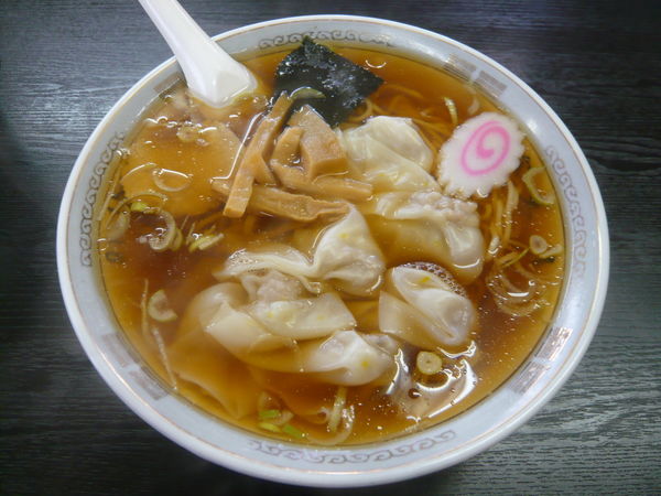 「ワンタンメン」@宝来屋の写真