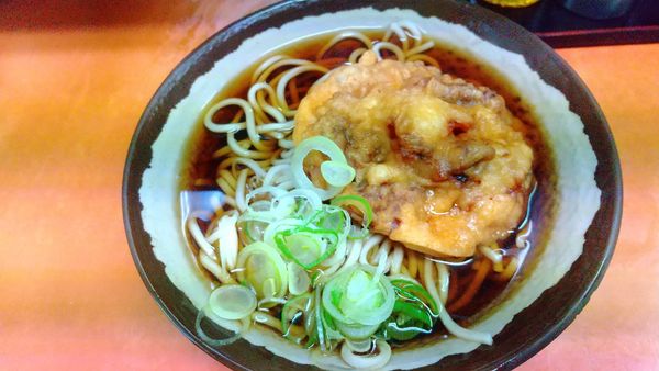 「いかげそ天そば(¥450)」@六文そば 須田町店の写真