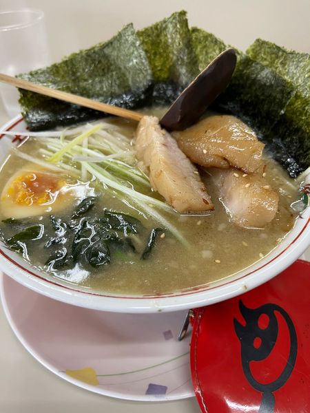 「豚トロラーメン」@ラーメンショップ 希望ヶ丘店の写真