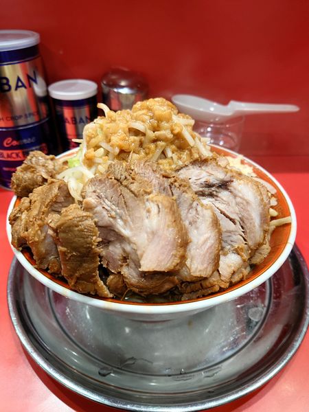 「大豚W　野菜マシ  ニンニク  アブラマシ」@ラーメンタロー 蒲田の陣の写真