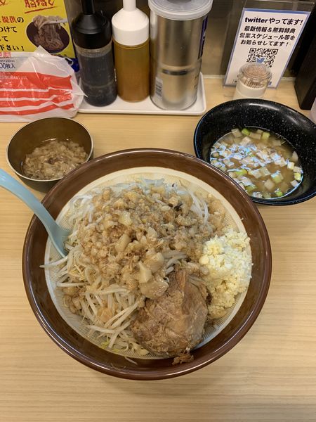「釜揚げつけ麺」@麺屋 顎で喰らえの写真