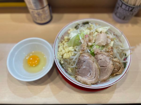 「小らーめん」@ガッツリラーメンいち豚 福島本店の写真