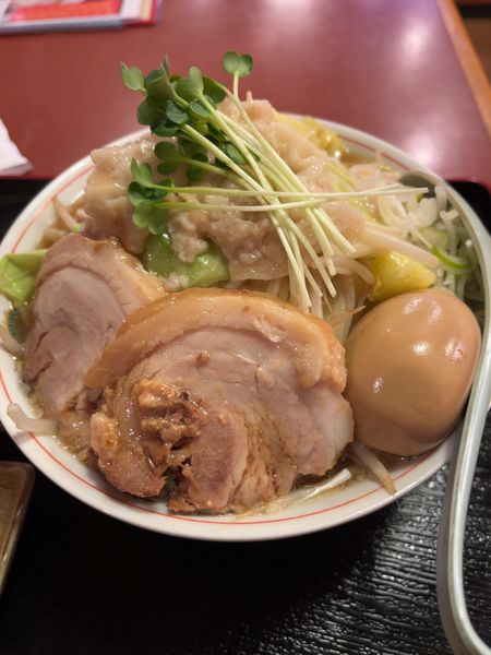 「【限定】チチブブタソバ」@ファミリーレストランみのりの写真