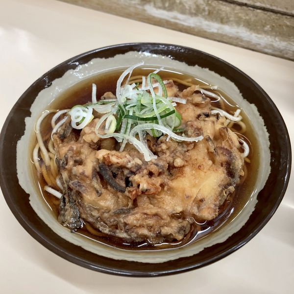 「げそ天そば￥430」@立食い そば処 JR北千住駅1番線ホーム店の写真