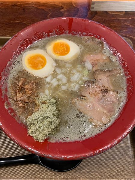 「極め濃厚煮干しラーメン」@麺や 六三六 別邸 箕面店の写真