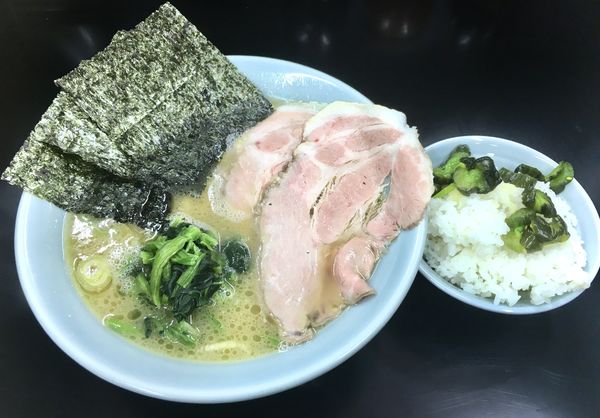 「ラーメン(500¥)」@ラーメン家 鹿嶋店の写真