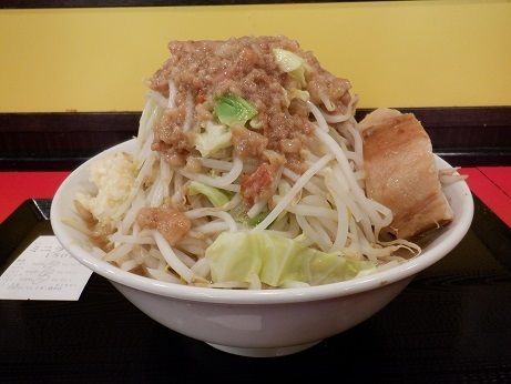 「ミニラーメン　１５０ｇ」@立川マシマシ イオン橋本店の写真