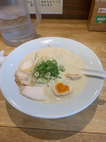 「鶏白湯」@くぼた製麺処の写真