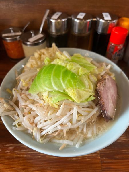 「ガッツリ野菜ラーメン　880」@ラーメンたかし屋の写真