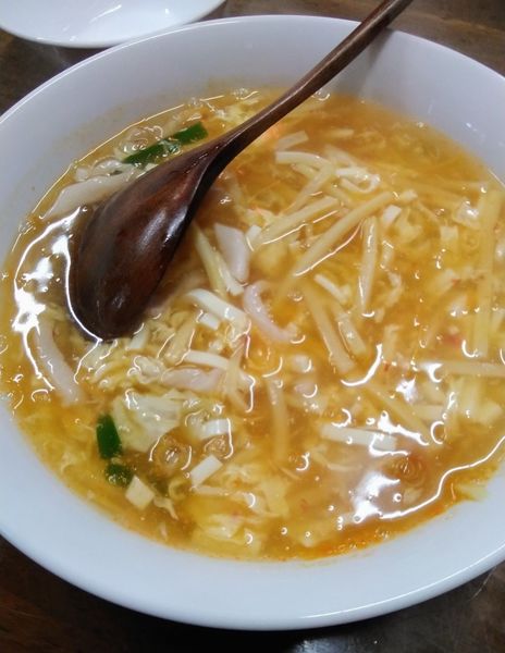 「酢ラータンメン」@中華料理 花福の写真