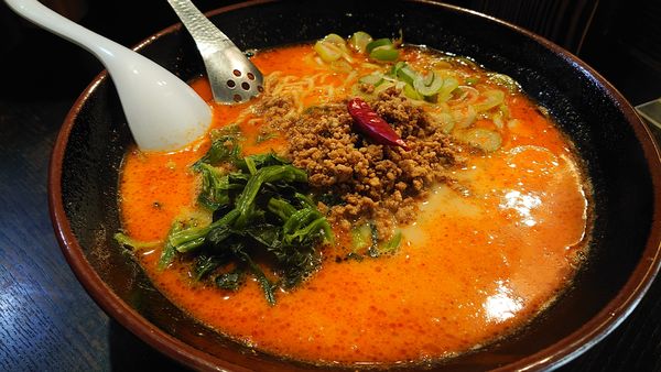 「濃厚担々麺(中辛)」@らーめん屋 豪快の写真