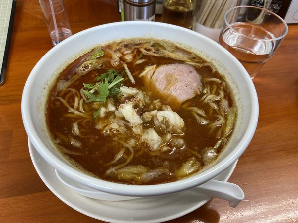 「からい極煮干中華そば(890円)」@中華そば 板橋の写真