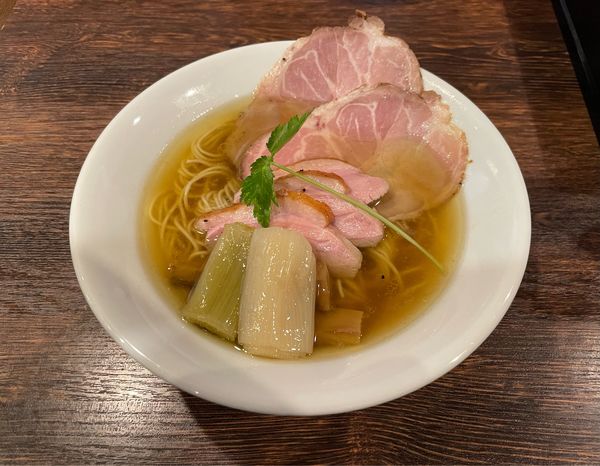 「【限定】鴨そば」@麺屋 真心の写真