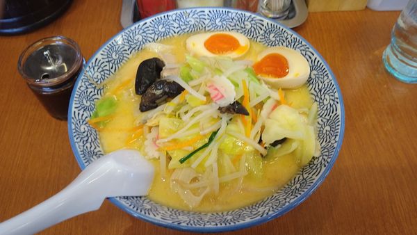 「ぼっけちゃんぽん麺(太麺)¥980-」@きんしゃい亭 野木店の写真