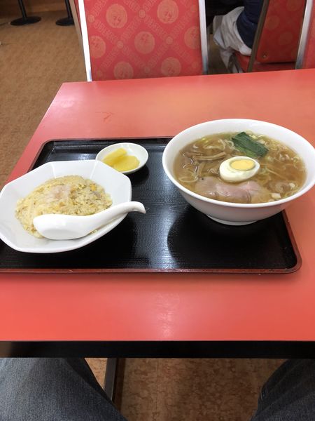 「ラーメン＋半チャーハン」@中華 長陽の写真