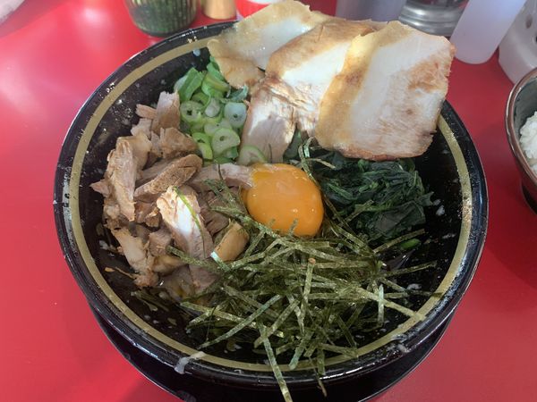 「油そば」@家系ラーメン 王道 神道家の写真