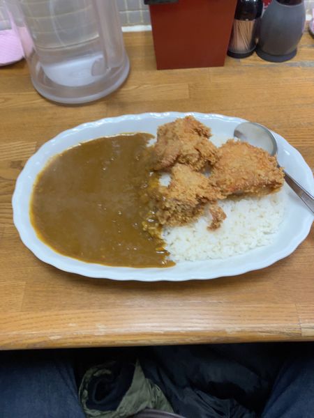 「鶏唐揚げカレー　大辛　980円」@ジャン・カレー 末広町店の写真