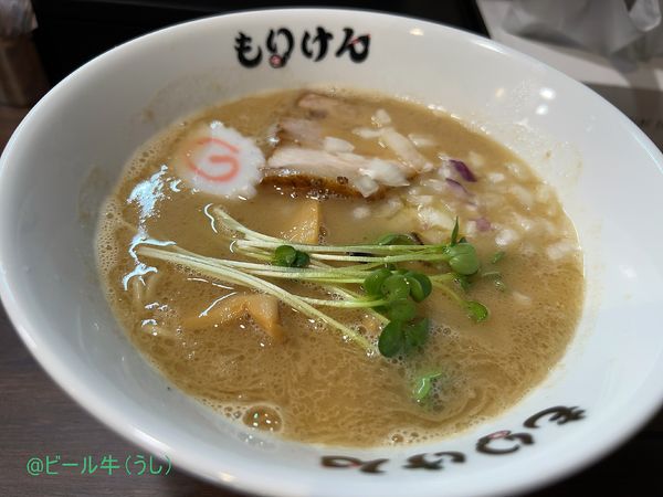 「濃厚中華炙り(850円)」@盛田軒 もりたラーメン研究所の写真