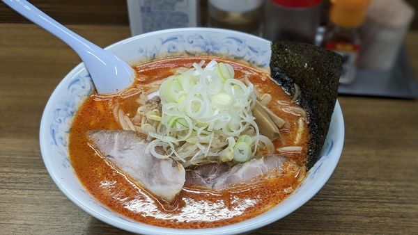 「味噌オロチョンラーメン6倍（950円）」@北海道ラーメン来々軒 本店の写真