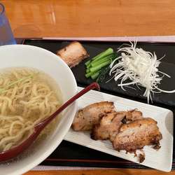 味玉虎巴徠そば(塩)+チャーシュー3枚