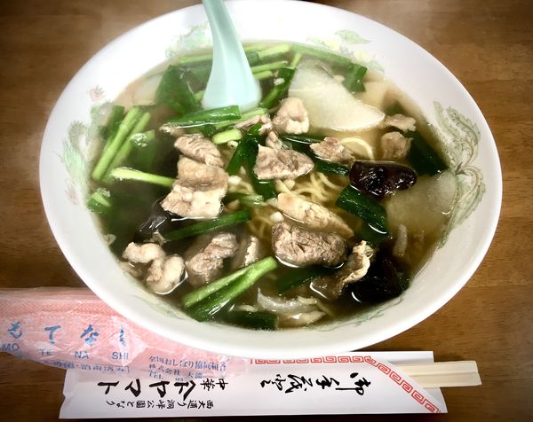 「ホルモンメン(800¥)」@中華 ヤマトの写真