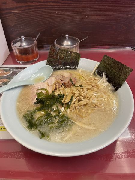 「ネギチャーシューメン」@ラーメンショップ幸手 金田亭の写真
