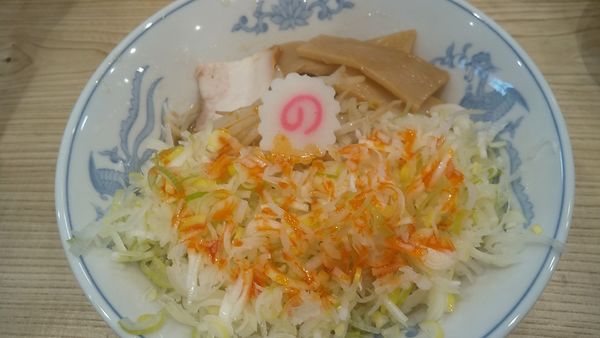 「油そば・麺少なめ+ねぎ」@らーめん 高尾の写真