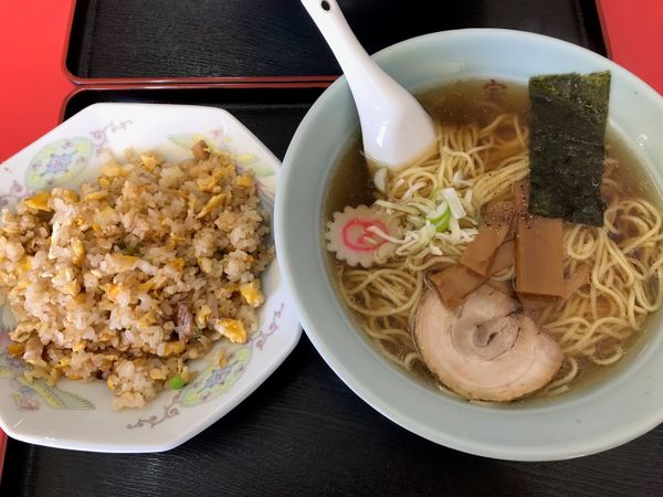 「ラーメン（税込550円）＋」@宝軒の写真