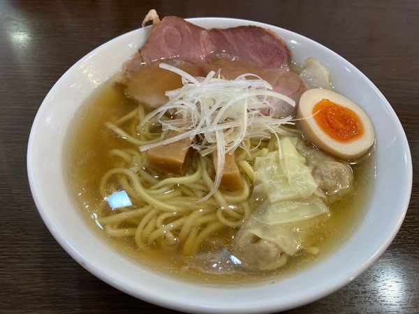 「特製・鶏×節×煮干・塩（限定）」@中華そばイデタの写真