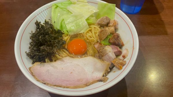 「芳醇鶏油そば(汁なし)」@らーめん飛粋の写真