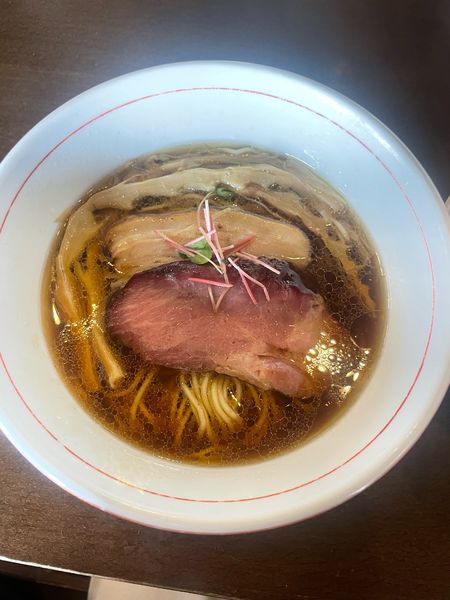 「虎徹そば醤油(ネギ抜き)」@麺や 虎徹の写真