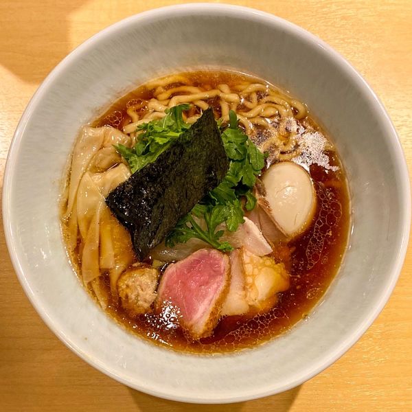 「特製醤油そば ¥1,750」@饗 くろ㐂の写真