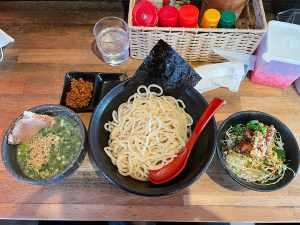 「つけ麺」@とんこつ名人 かつみ屋 本店の写真