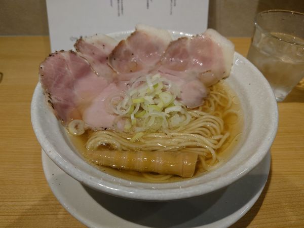 「淡竹 HACHIKU　並　麺カタ」@麺屋 聖 京都駅前店の写真