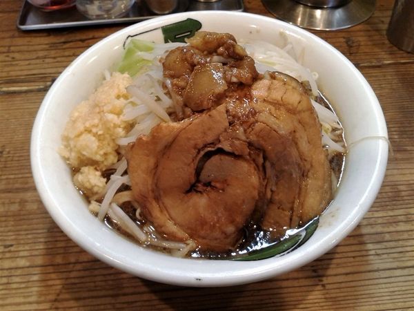 「雷そば並(920円)」@雷 千葉駅前店の写真