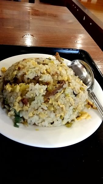 「高菜チャーハン（ハーフ）」@楽楽美食の写真