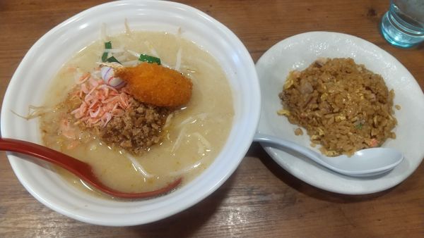 「加賀百万石味噌らーめん（3月限定）902円」@麺場 田所商店 鳥取店の写真