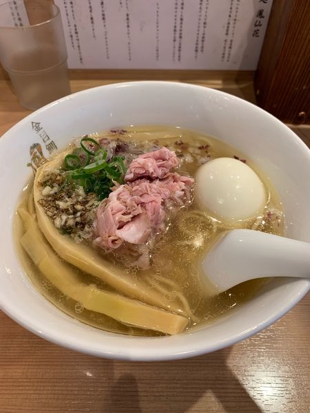 「特製金目鯛らぁ麺」@らぁ麺 鳳仙花の写真