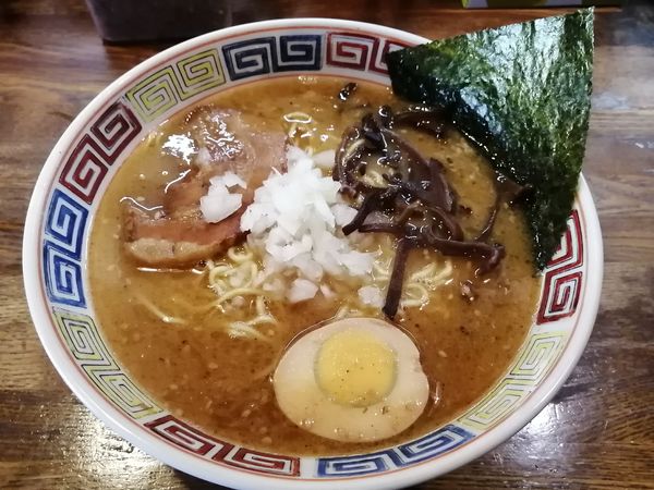 「味噌とんこつ　　　800円」@長浜らーめん 相模原店の写真